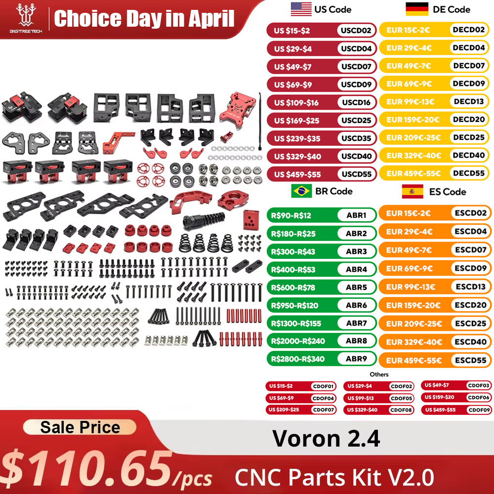 Voron 2,4 cnc teile kit v2.0 h – Voron Trident Full Kit Bewertung und Preis